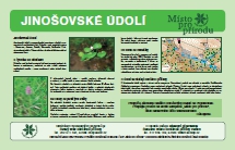 Jinošovské údolí – informační panel