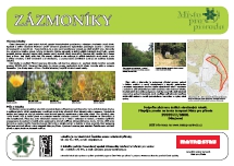Zázmoníky - informační panel